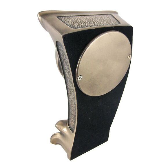 Bronze Finish Melting Mantel Clock Desk Table Dali - Picture 3 of 4